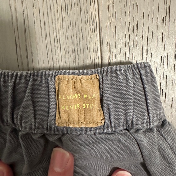 Zara Gray Denim Jean Trouser Pants Size 9-12 months Baby - Picture 7 of 7